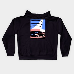 Merc 190E Evo II (Synthwave) Kids Hoodie